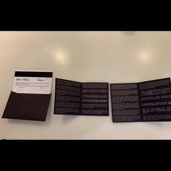 Prada White Crystal Re- Edition (BRAND NEW- with tags and box untouched) - Picture 2 of 5